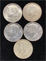 1964 John F. Kennedy Half Dollars