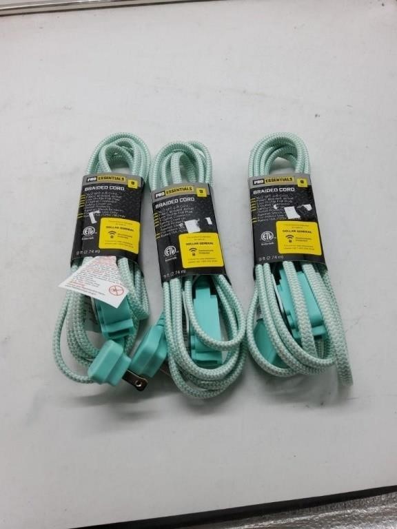 3 pro 9 foot braided cords