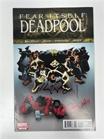 Autograph COA Deadpool Comics