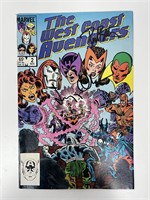 Autograph COA West Coast Avengers Comics