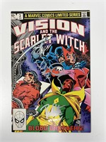 Autograph COA Vision Scarlet Witch Comics