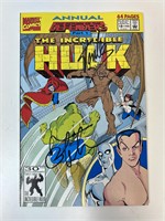 Autograph COA Hulk Comics