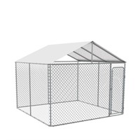 10' x 10' TMG Industrial Outdoor Dog Kennel Plaype