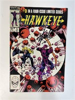Autograph COA Hawkeye Comics