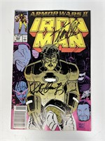 Autograph COA Iron Man Comics