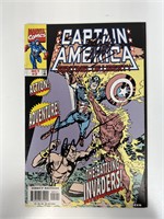 Autograph COA Captain America Comics