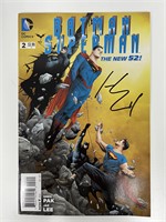 Autograph COA Batman Superman Comics