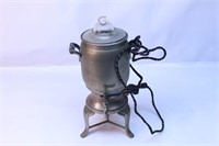 Antique Silverplate Kettle Plug In Electronic