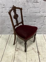 Vintage Eastlake Chair w/ Nailhead Trim