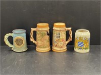 Vintage Beer Steins