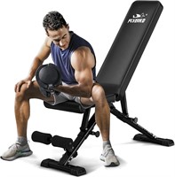FLYBIRD Adjustable Weight Bench  NEW Black-WB