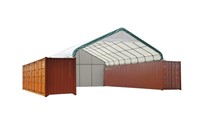 30' x 40' TMG Industrial Container Shelter with En