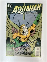 Autograph COA Aquaman Comics