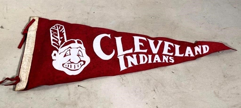 vintage Cleveland Indians Pennant