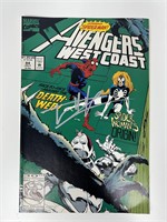 Autograph COA Avengers Comics