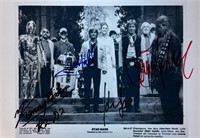 Autograph COA Star Wars Media Press Photo