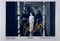 Autograph COA Star Wars Media Press Photo