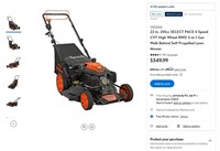 M9075  YARDMAX 22 in. 201cc Lawn Mower