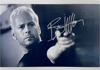 Autograph COA Bruce Willis Media Press Photo
