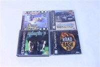 Playstation PS1 Game Lot Syphon Filter Road Rash