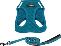 Voyager Harness-Leash  Turquoise  M (16-18)