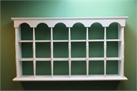 Wall mounted display shelf 36.5" X 20.25"