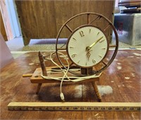 Vintage Spartus Spinning Wheel Clock- Clock Hands