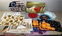assorted placemats
