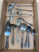 antique flatware, silverplate & more