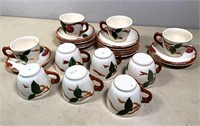 Franciscan Apple cups & saucers