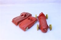Vintage Plastic Toy Car Lot Race Car