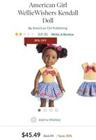 American Gilr Doll Toy (New)