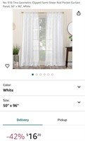 Curtains QTY 2 (Open Box)