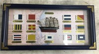 Cutty Sark 1869 Shadowbox Framed