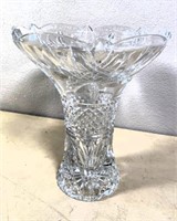 12" glass vase