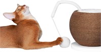 Coconut Cat Scratching Ball Sisal Scratcher Toy
