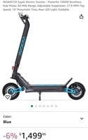 Electric Scooter (Open Box, Untested)
