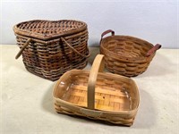 3pcs- baskets ROYCE Craft , 19th Century & more