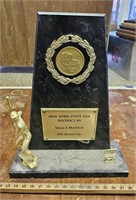 1992 New York State District 9N Trophy -