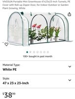 Portable Mini Greenhouse (Open Box)