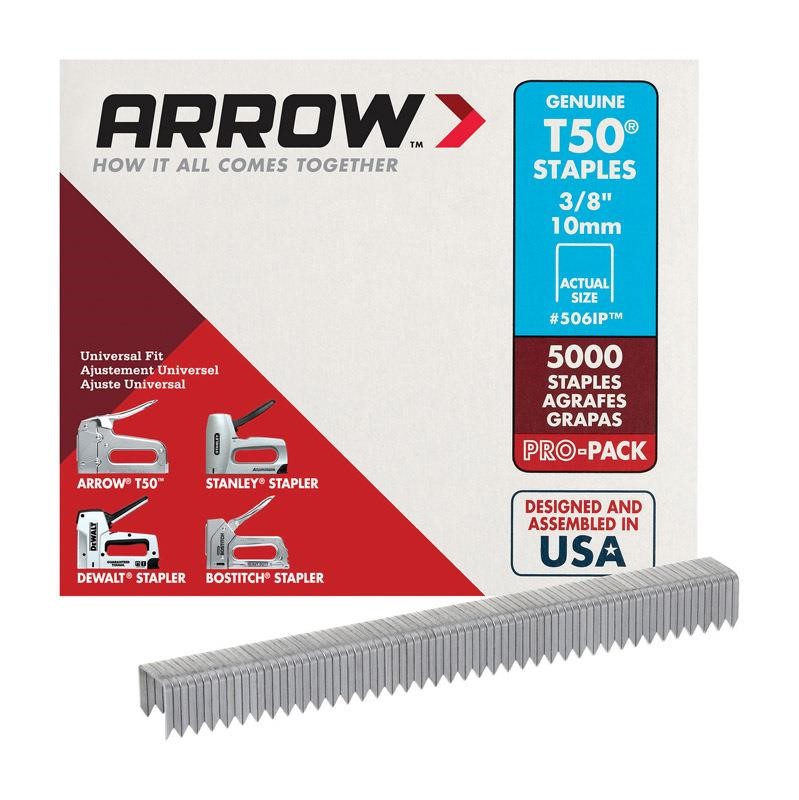 Arrow 3/8-inch T50 Staples $244