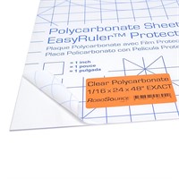 Polycarbonate Sheet 24X48X0.0625 - Bendable