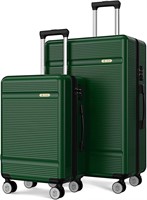 Zitahli Luggage Set  20/28in  Dark Green