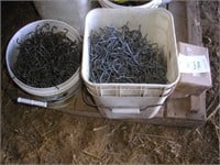 (2) PAILS FENCE TIES