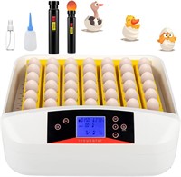 Egg Incubator with Humidity Display  Egg Turner