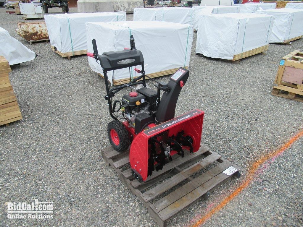 26" PowerSmart 212cc Walk Behind Snow Blower