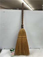 Wooden parlor broom