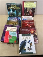 books- Christmas, Birds, gardening & more