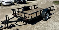 '03 PACE AMERICAN Utility Trailer (w/ tilt) 5 x 10