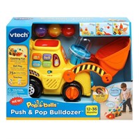 VTech  Pop-a-Balls  Push and Pop Bulldozer $41